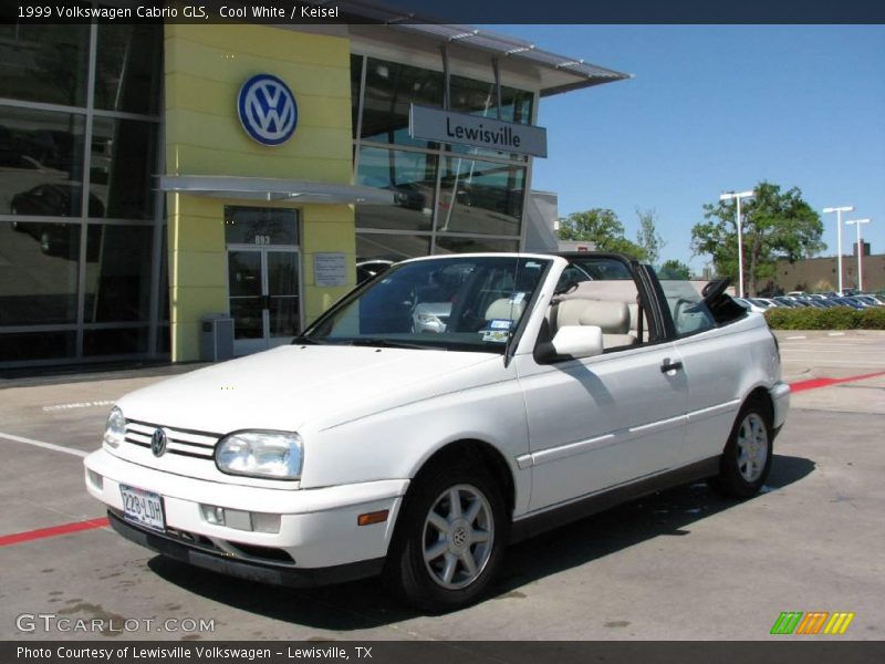 Cool White / Keisel 1999 Volkswagen Cabrio GLS
