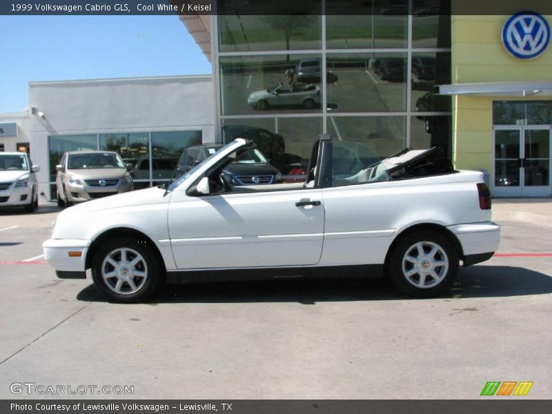 Cool White / Keisel 1999 Volkswagen Cabrio GLS