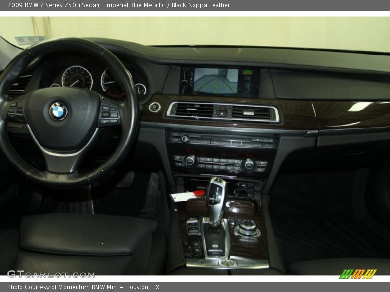 Imperial Blue Metallic / Black Nappa Leather 2009 BMW 7 Series 750Li Sedan