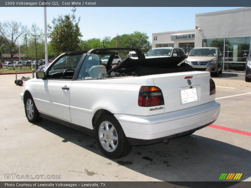 Cool White / Keisel 1999 Volkswagen Cabrio GLS