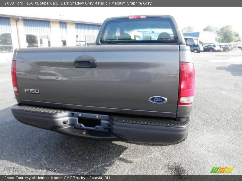 Dark Shadow Grey Metallic / Medium Graphite Grey 2003 Ford F150 XL SuperCab