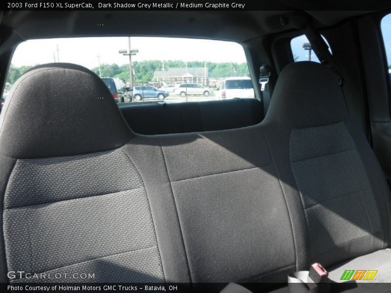Dark Shadow Grey Metallic / Medium Graphite Grey 2003 Ford F150 XL SuperCab
