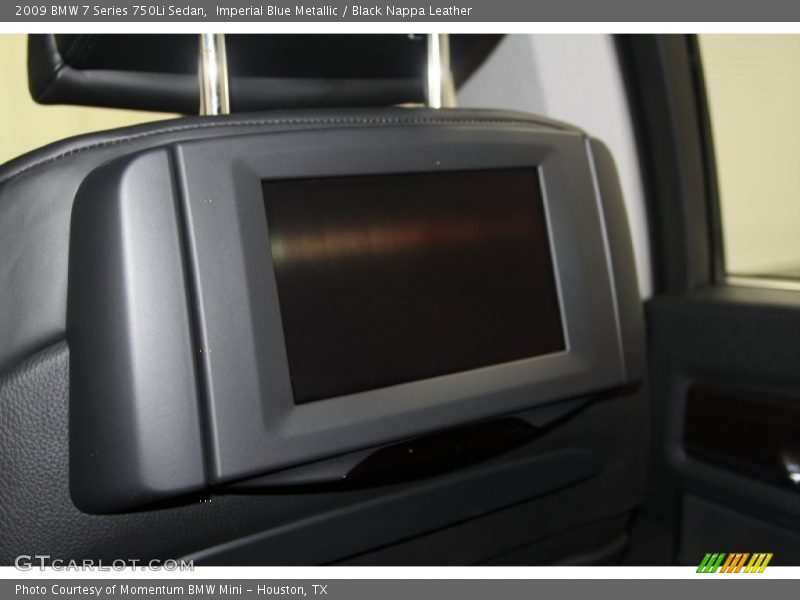 Imperial Blue Metallic / Black Nappa Leather 2009 BMW 7 Series 750Li Sedan