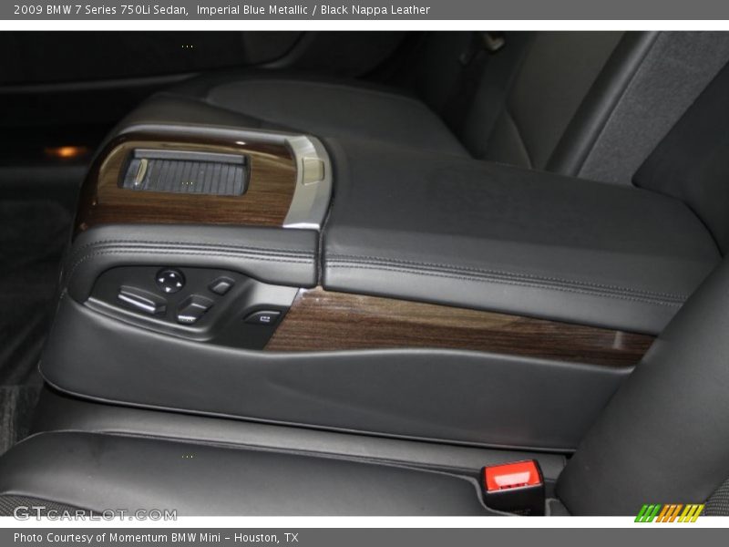Imperial Blue Metallic / Black Nappa Leather 2009 BMW 7 Series 750Li Sedan