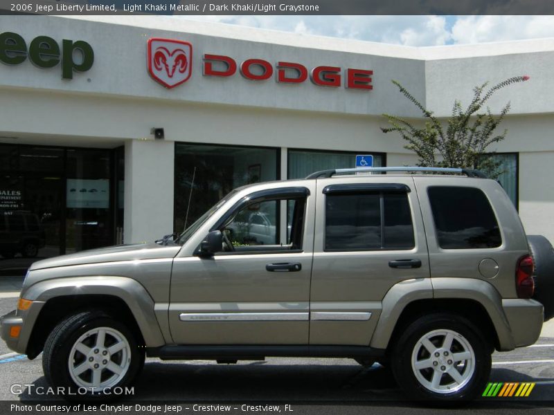 Light Khaki Metallic / Dark Khaki/Light Graystone 2006 Jeep Liberty Limited
