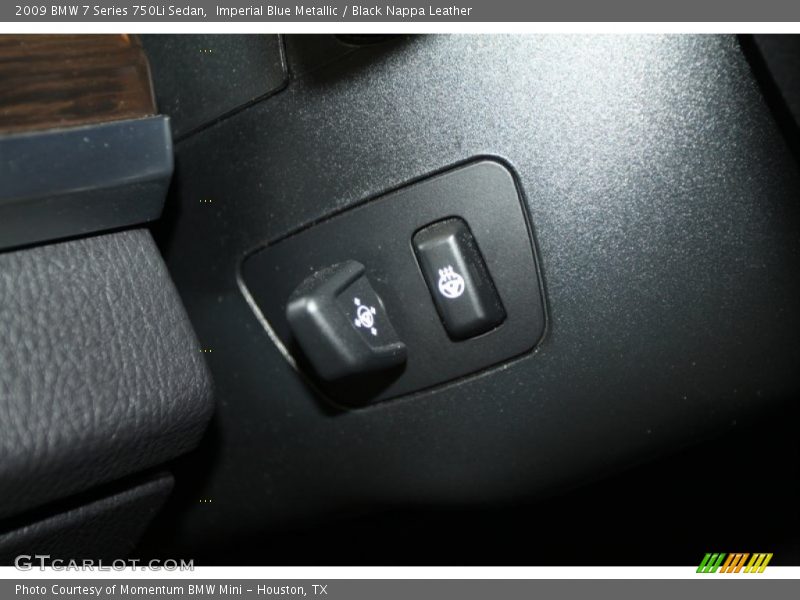 Imperial Blue Metallic / Black Nappa Leather 2009 BMW 7 Series 750Li Sedan