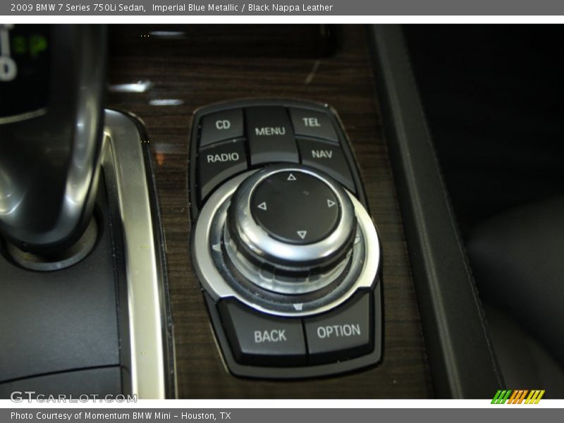Imperial Blue Metallic / Black Nappa Leather 2009 BMW 7 Series 750Li Sedan