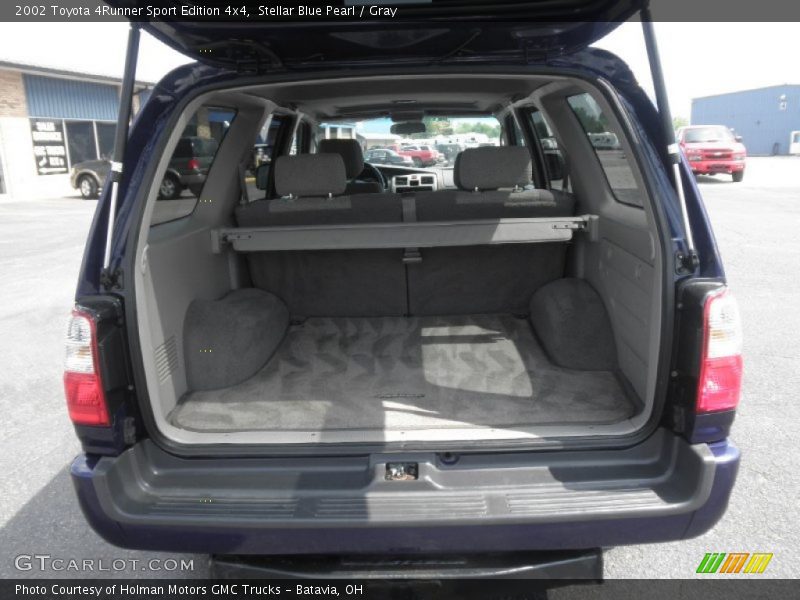 Stellar Blue Pearl / Gray 2002 Toyota 4Runner Sport Edition 4x4