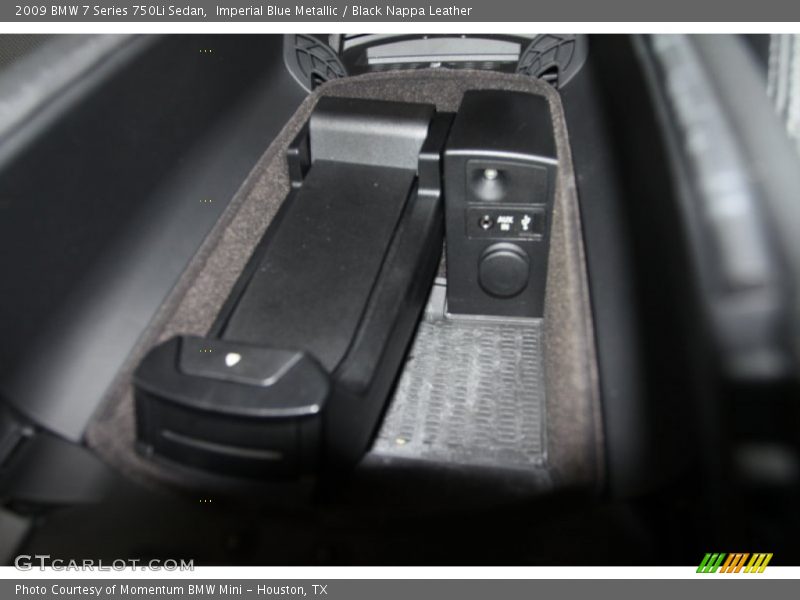 Imperial Blue Metallic / Black Nappa Leather 2009 BMW 7 Series 750Li Sedan
