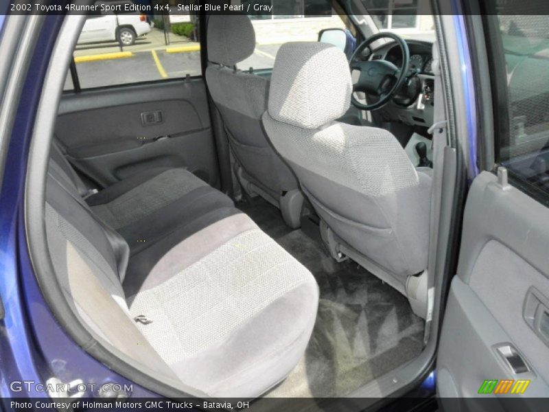 Stellar Blue Pearl / Gray 2002 Toyota 4Runner Sport Edition 4x4
