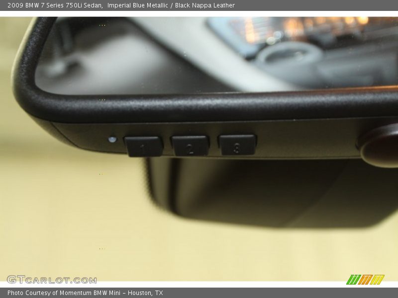 Imperial Blue Metallic / Black Nappa Leather 2009 BMW 7 Series 750Li Sedan