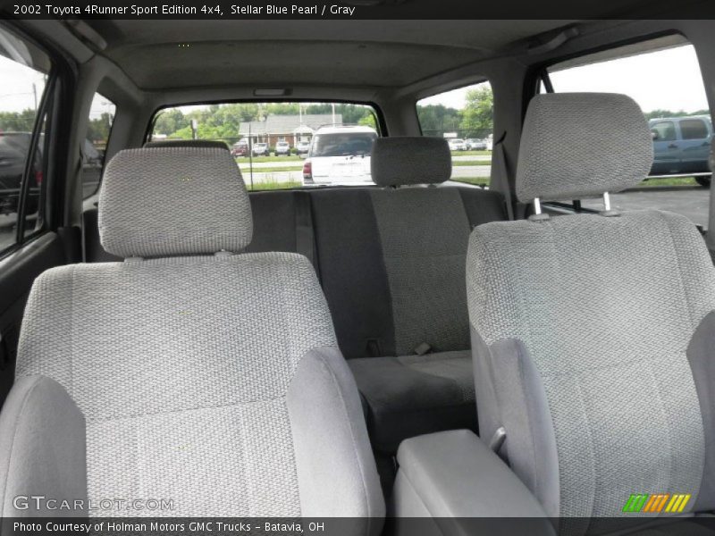 Stellar Blue Pearl / Gray 2002 Toyota 4Runner Sport Edition 4x4