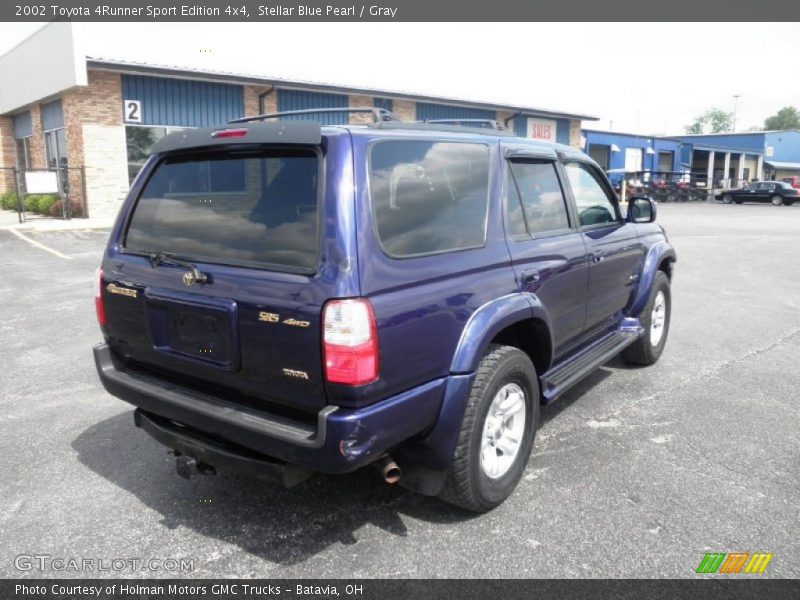 Stellar Blue Pearl / Gray 2002 Toyota 4Runner Sport Edition 4x4
