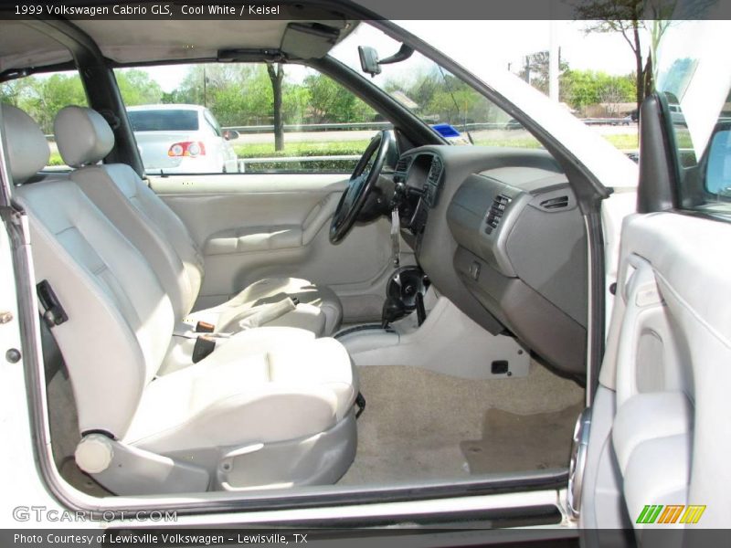 Cool White / Keisel 1999 Volkswagen Cabrio GLS