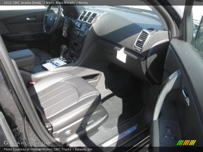Carbon Black Metallic / Ebony 2012 GMC Acadia Denali