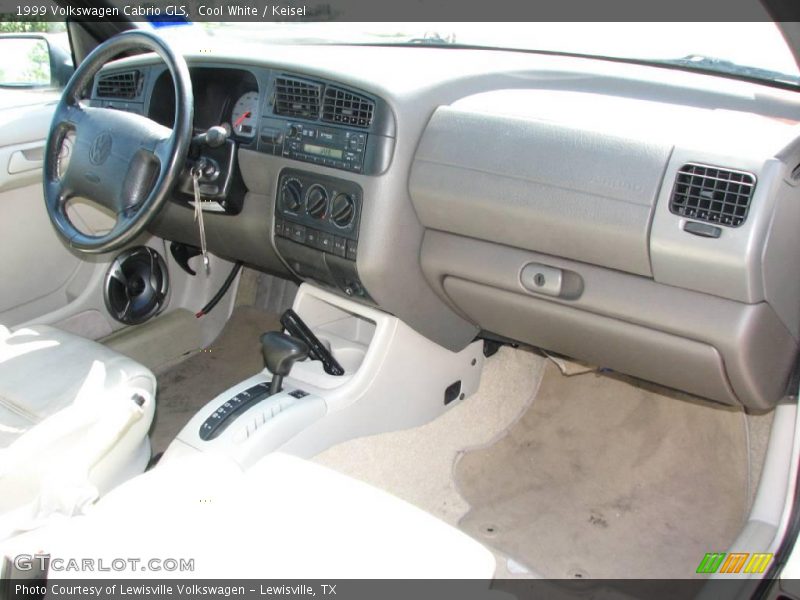 Cool White / Keisel 1999 Volkswagen Cabrio GLS