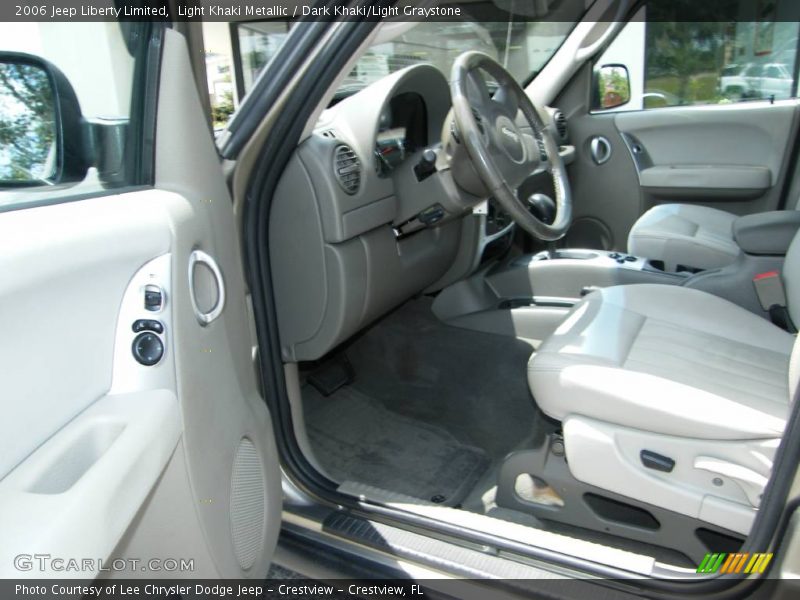Light Khaki Metallic / Dark Khaki/Light Graystone 2006 Jeep Liberty Limited