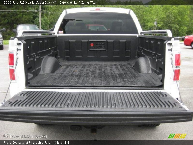 Oxford White / Camel/Tan 2009 Ford F150 Lariat SuperCab 4x4