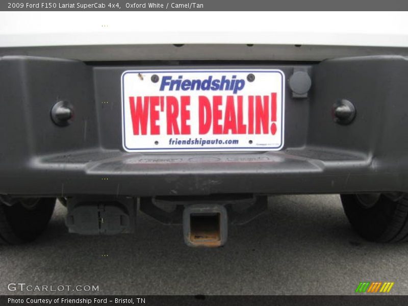 Oxford White / Camel/Tan 2009 Ford F150 Lariat SuperCab 4x4