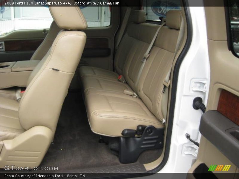 Oxford White / Camel/Tan 2009 Ford F150 Lariat SuperCab 4x4