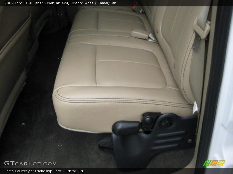 Oxford White / Camel/Tan 2009 Ford F150 Lariat SuperCab 4x4