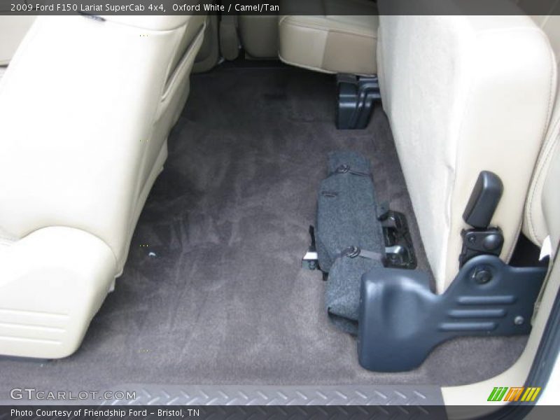 Oxford White / Camel/Tan 2009 Ford F150 Lariat SuperCab 4x4