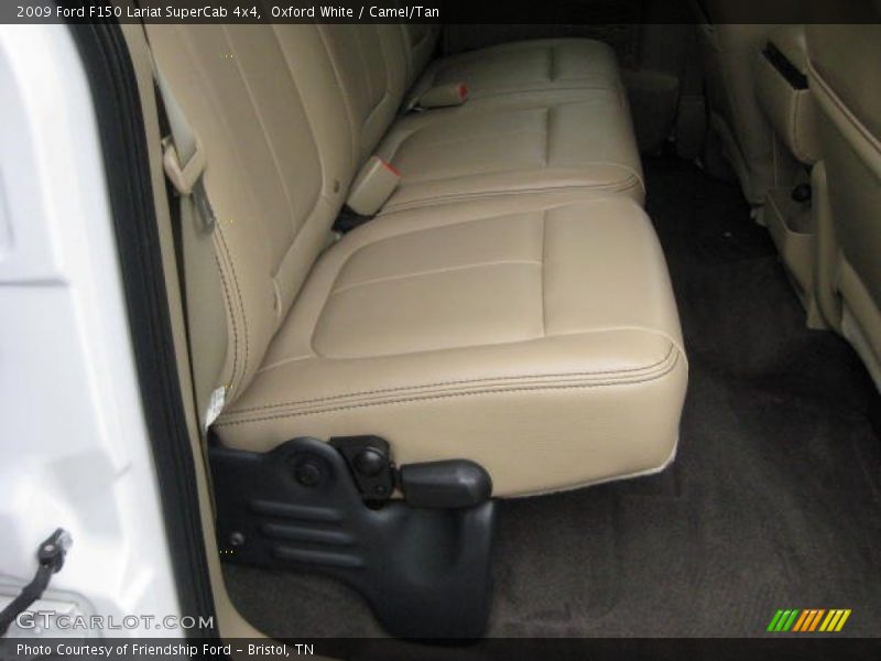 Oxford White / Camel/Tan 2009 Ford F150 Lariat SuperCab 4x4