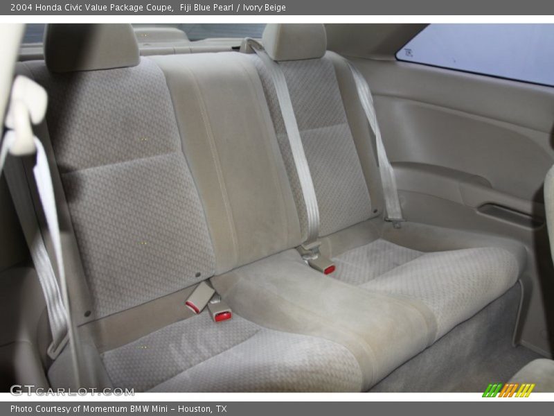 Fiji Blue Pearl / Ivory Beige 2004 Honda Civic Value Package Coupe