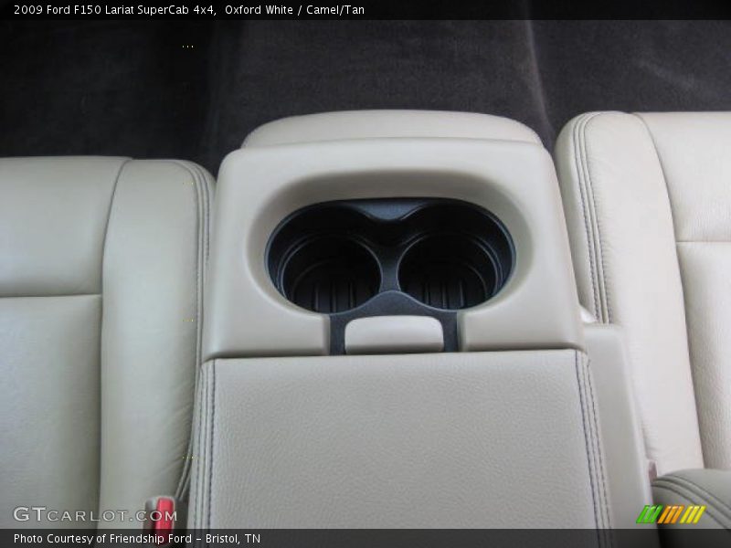 Oxford White / Camel/Tan 2009 Ford F150 Lariat SuperCab 4x4