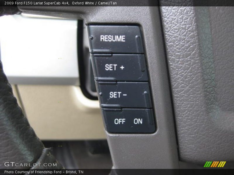 Oxford White / Camel/Tan 2009 Ford F150 Lariat SuperCab 4x4