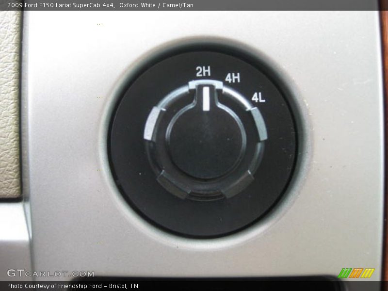 Oxford White / Camel/Tan 2009 Ford F150 Lariat SuperCab 4x4