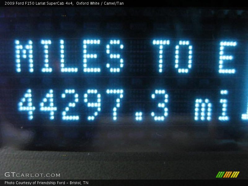 Oxford White / Camel/Tan 2009 Ford F150 Lariat SuperCab 4x4