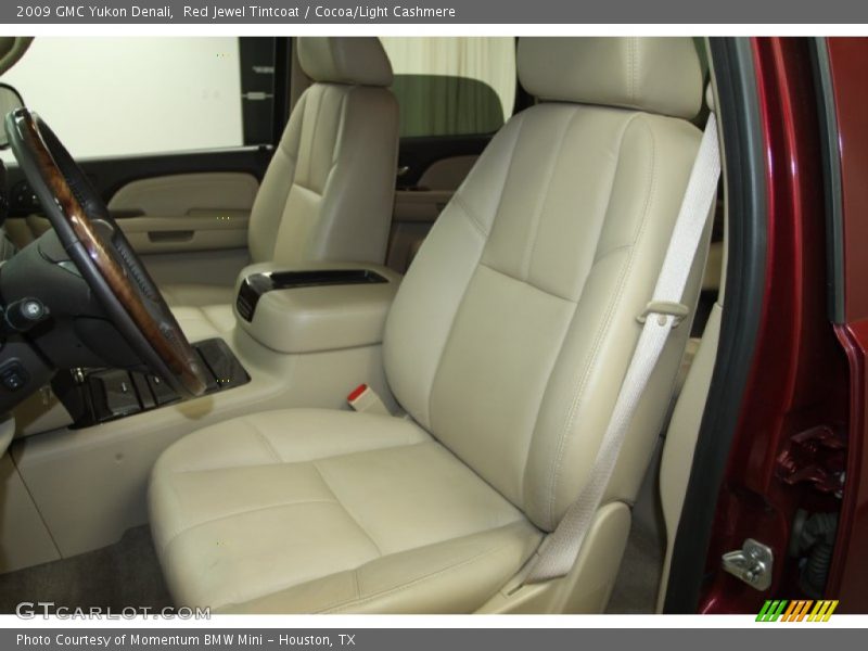 Red Jewel Tintcoat / Cocoa/Light Cashmere 2009 GMC Yukon Denali