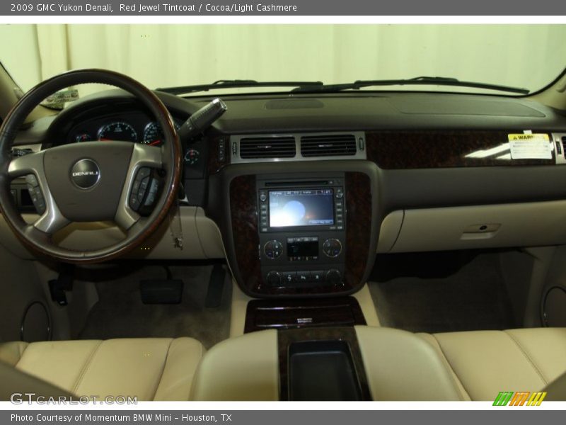 Red Jewel Tintcoat / Cocoa/Light Cashmere 2009 GMC Yukon Denali