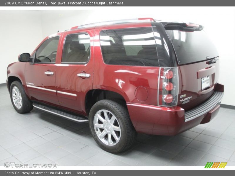 Red Jewel Tintcoat / Cocoa/Light Cashmere 2009 GMC Yukon Denali