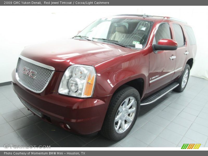 Red Jewel Tintcoat / Cocoa/Light Cashmere 2009 GMC Yukon Denali