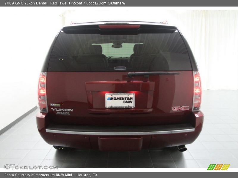 Red Jewel Tintcoat / Cocoa/Light Cashmere 2009 GMC Yukon Denali