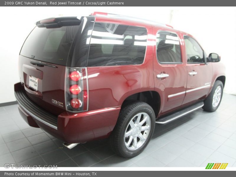 Red Jewel Tintcoat / Cocoa/Light Cashmere 2009 GMC Yukon Denali