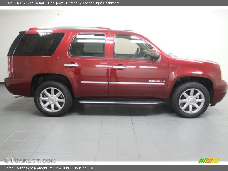 Red Jewel Tintcoat / Cocoa/Light Cashmere 2009 GMC Yukon Denali