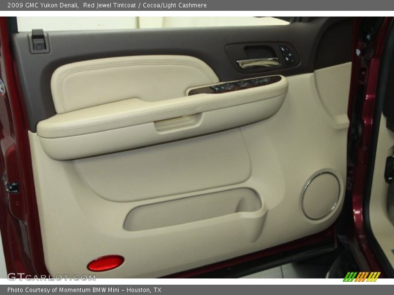 Red Jewel Tintcoat / Cocoa/Light Cashmere 2009 GMC Yukon Denali
