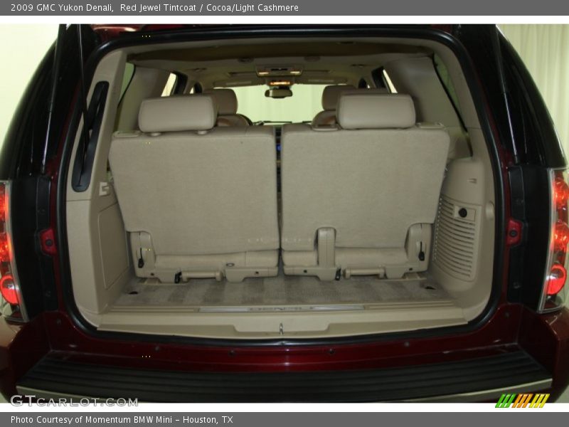 Red Jewel Tintcoat / Cocoa/Light Cashmere 2009 GMC Yukon Denali