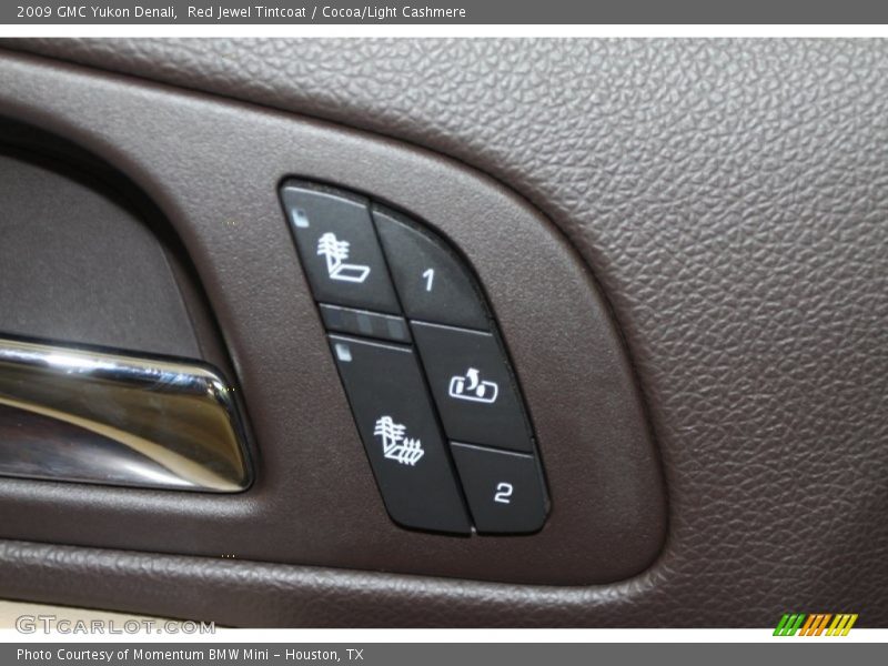 Red Jewel Tintcoat / Cocoa/Light Cashmere 2009 GMC Yukon Denali