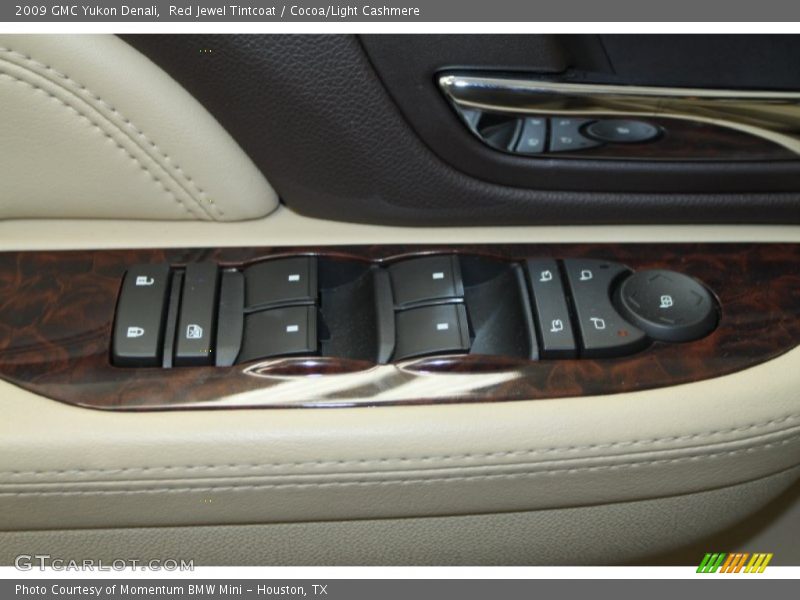 Red Jewel Tintcoat / Cocoa/Light Cashmere 2009 GMC Yukon Denali