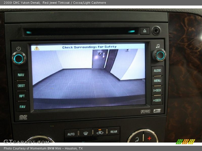 Red Jewel Tintcoat / Cocoa/Light Cashmere 2009 GMC Yukon Denali