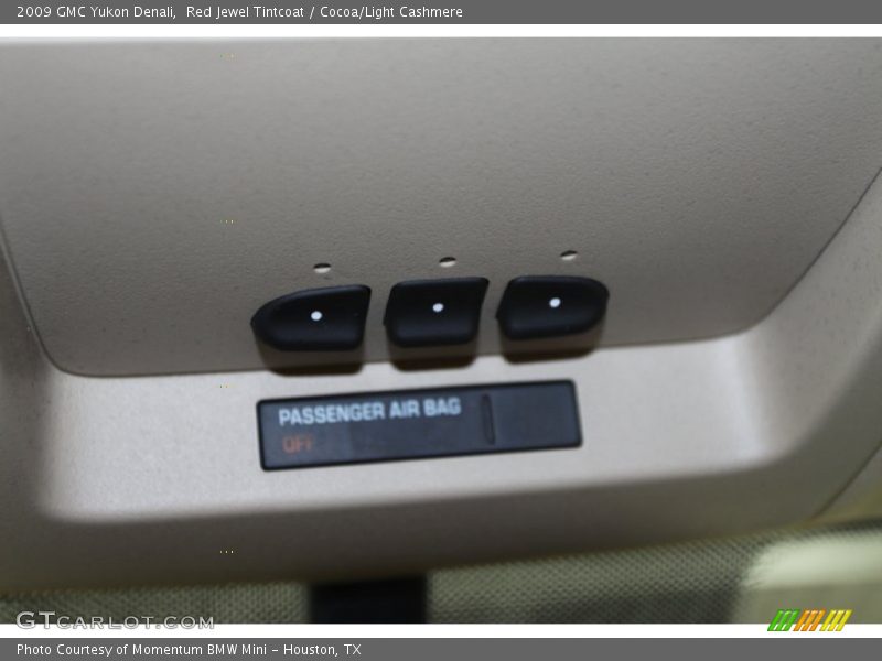 Red Jewel Tintcoat / Cocoa/Light Cashmere 2009 GMC Yukon Denali