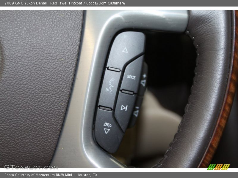 Red Jewel Tintcoat / Cocoa/Light Cashmere 2009 GMC Yukon Denali