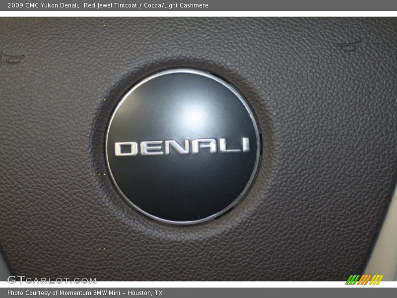 Red Jewel Tintcoat / Cocoa/Light Cashmere 2009 GMC Yukon Denali