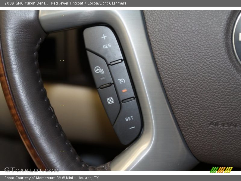 Red Jewel Tintcoat / Cocoa/Light Cashmere 2009 GMC Yukon Denali
