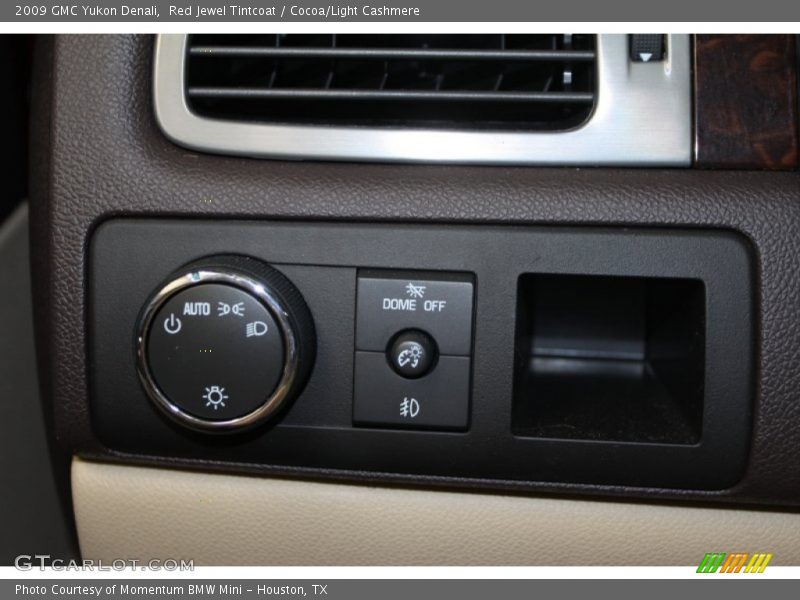 Red Jewel Tintcoat / Cocoa/Light Cashmere 2009 GMC Yukon Denali