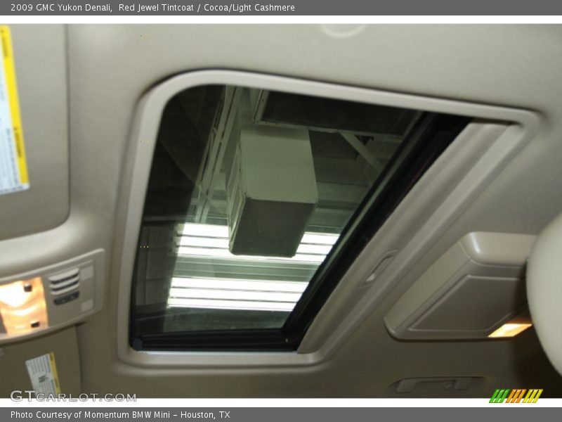 Red Jewel Tintcoat / Cocoa/Light Cashmere 2009 GMC Yukon Denali